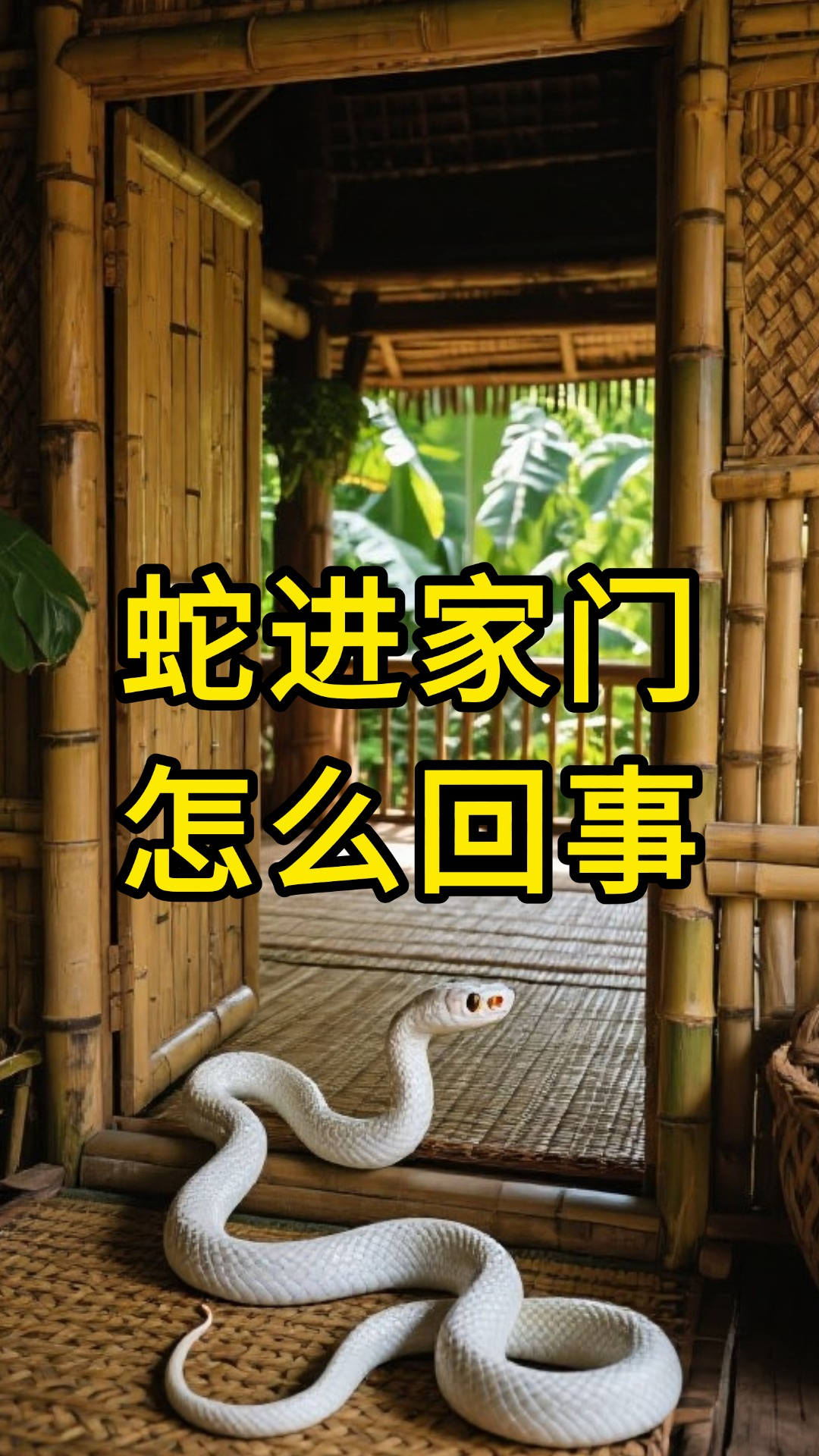 家里怎么防蛇